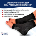 Kit 3 Pares - Meia de Compressão para Fascite e Esporão