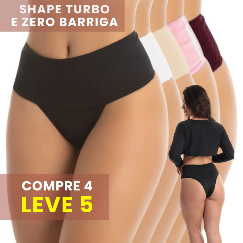 Kit 5 Calcinhas Invisíveis Conforto