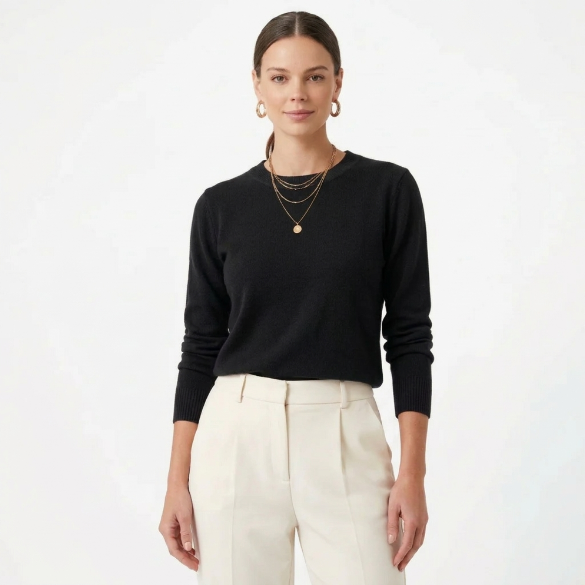 (KIT COM 3) Suéter Tricot Modal Feminino | PROMOÇÃO OUTONO