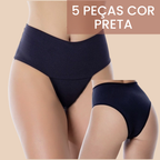 Kit 5 Calcinhas Invisíveis Conforto