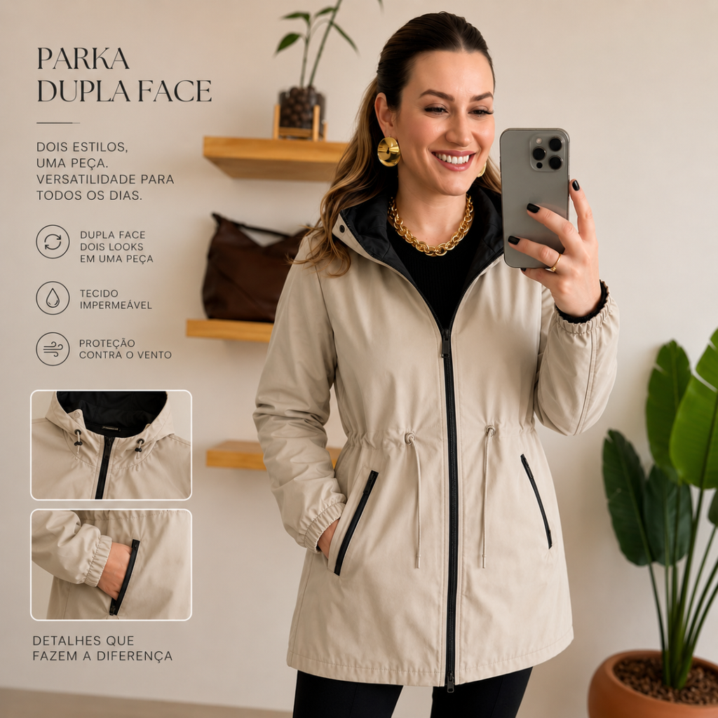 Parka Dupla Face