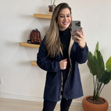 Azul Marinho com Bege