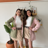 Verde com Rosa