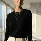 (KIT COM 3) Suéter Tricot Modal Feminino | PROMOÇÃO OUTONO