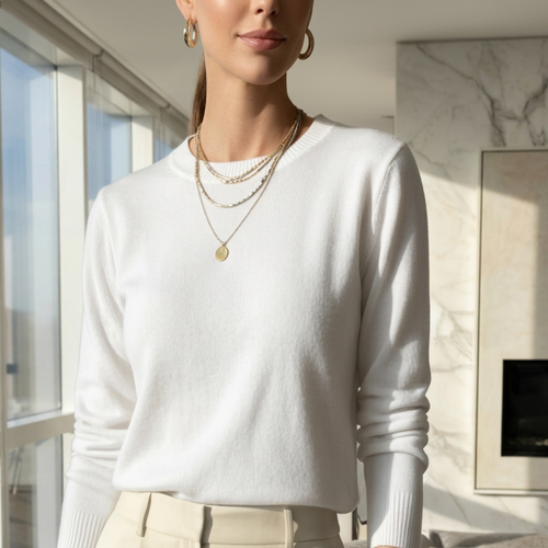 (KIT COM 3) Suéter Tricot Modal Feminino | PROMOÇÃO OUTONO