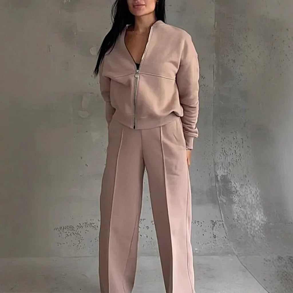 Conjunto Naomi™ em Moletom Premium com Jaqueta